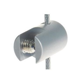 Pack of 4 Small Cable Panel Clamps - Single 